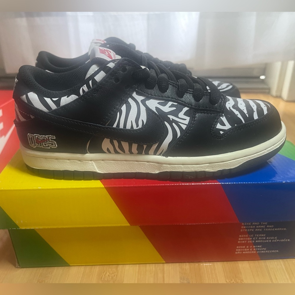 Brand New Nike‎ SB Zebra dunk low sneakers in box